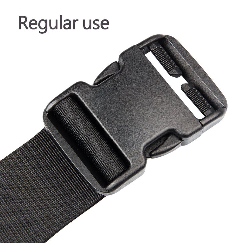 DYZD Plastic Buckle Repair Kit Quick Release Buckles No Sewing Required for Backpack Bag (4pcs Khaki,25 mm) - Image 4